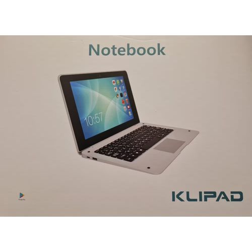 Notebook Klipad KL638DK - 10.1" A133 Quad-core - 1.5 Ghz - Ram 2 Go - DD 32 Go