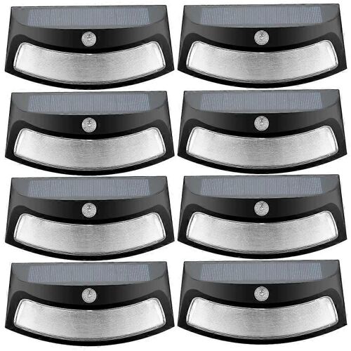 Eclairage Led Solaire Ip65 Pour Terrasse, Patio, Entree, Escalier, Jardin, Blanc Chaud