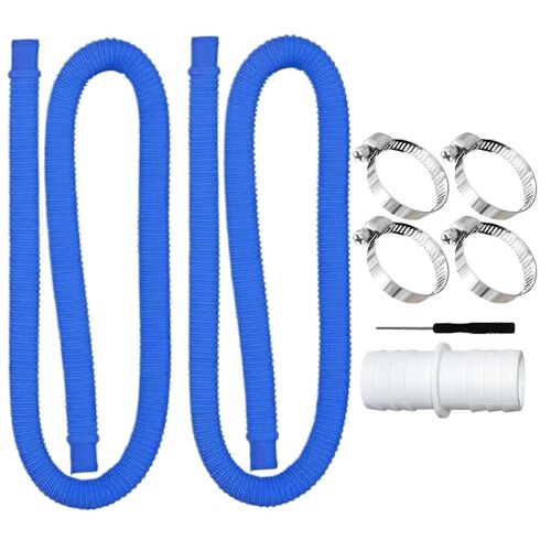 Kit de raccords pour tuyau de piscine, adaptateurs pour tuyau enterre, colliers de serrage, accessoires pour tuyau flexible, connecteur de rechange.