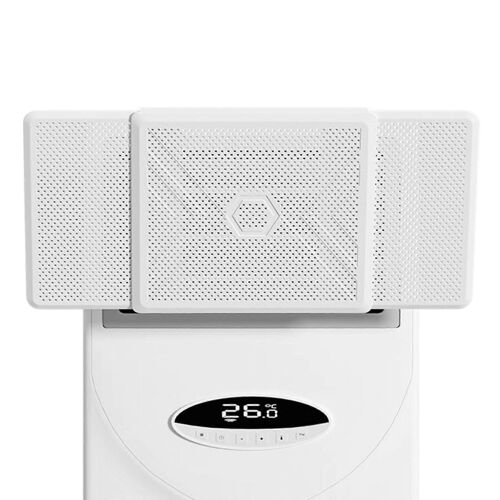 Deflecteur de climatiseur, deflecteur de ventilation telescopique, 1923 pouces, reglable a 180 degres, anti-vent, installation facile