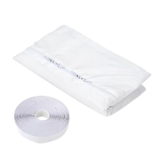 Joint d'etancheite pour climatiseur portable, kit d'isolation pour conduit d'aeration, ajustement reglable, joint durable, pour la maison, le garage et le sous-sol.