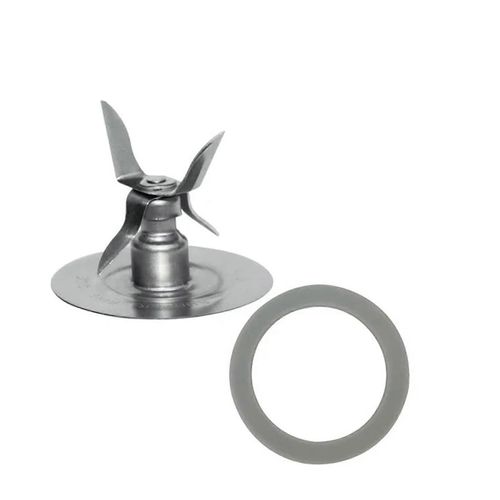 Lame de broyeur a glace 4961 - Piece de rechange compatible avec les blenders Oster et Osterizer - Joint inclus