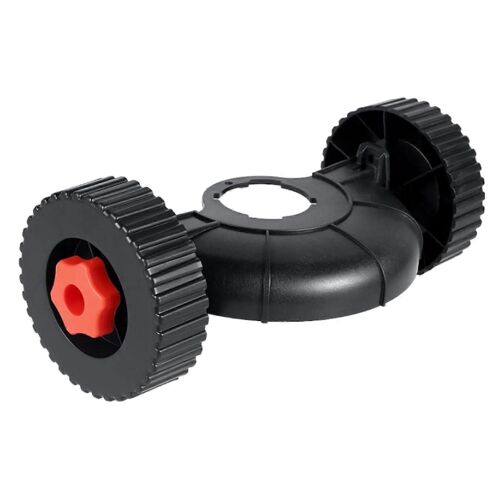 Roues de support reglables pour coupe-bordures et debroussailleuses - Compatibles avec tous les modeles de tondeuses et debroussailleuses