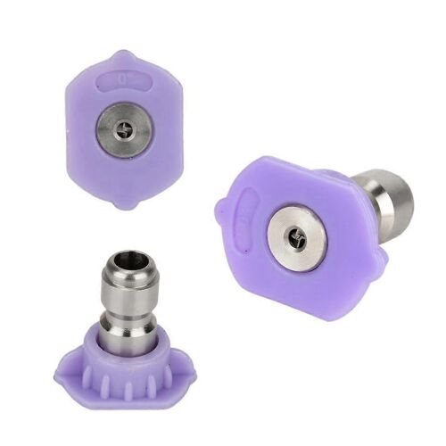 Embout de nettoyeur haute pression, buse a brumisation basse pression, buse de 1/4 pouce compatible avec les raccords standard