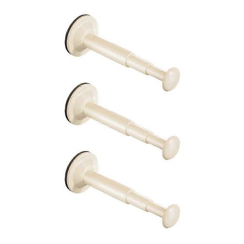 Cintre 3 pieces avec ventouses, organisateur de rangement pour la maison et le balcon, cintre multifonctionnel mural Ref. : 1108