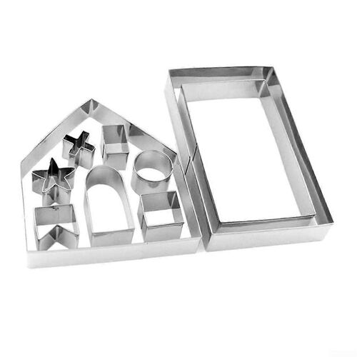 Stimulez La Creativite En Cuisine Avec Ce Set Unique De 10 Emporte-Pieces De Noel.