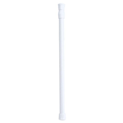 Barre de rideau de douche extensible a ressort reglable pour placard ou fenetre de salle de bain - Ref. : 9791