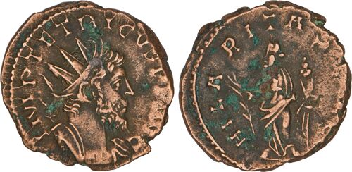 Rome - Antoninien - Tetricus I - 272 Ad - Hilaritas Avgg - Ric.80 - 27-021