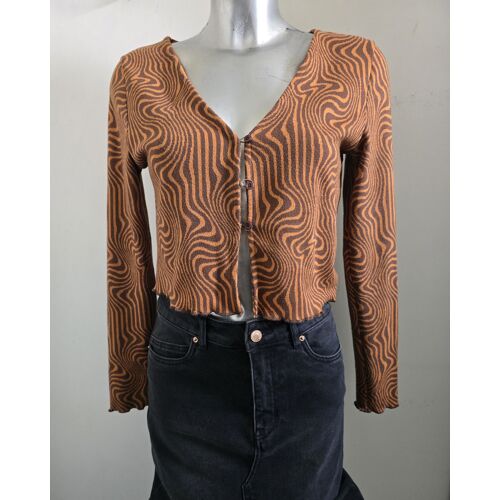 Gilet/Cardigan Crop Top - Stradivarius