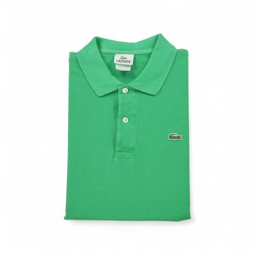 Reconditionné - Polo Manches Courtes Homme Vert Lacoste - Col Polo - Taille Xl - Homme - Vert