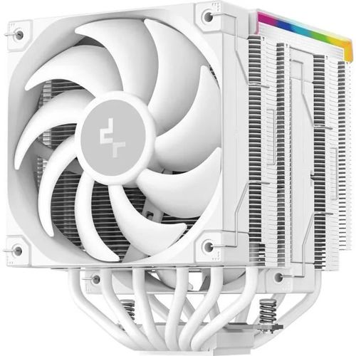 DEEPCOOL - AK620 Digital Pro - Ventirad CPU - Ventilateurs 120mm - Afficheur digital ARGB - Blanc