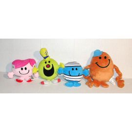 peluche monsieur madame jemini lot 4 doudou m rigolo m malchance mme calin et m chatouille aby smile
