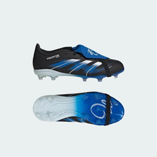 Chaussures Predator Ligue Jb Languette Rabattable Pour Terrain Souple/multissurfaces Enfants Adidas Core Black Cloud White Glow Blue