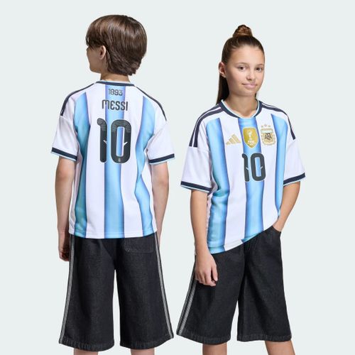 Maillot Argentine 26 Messi Domicile Enfants Adidas - White / Icey Blue / Light Blue - 7-8a