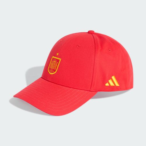 Casquette De Baseball Football Espagne 26 Adidas - Vivid Red / Crew Yellow - Junior