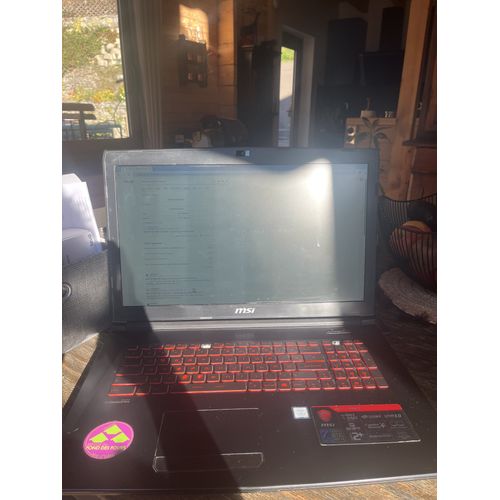 MSI GL72M 7REX - 17.3" Intel Core i5 - Ram 8 Go - DD 900 Go