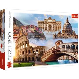 Puzzle Trefl - 1500 pièces - Favorite Places: Italy