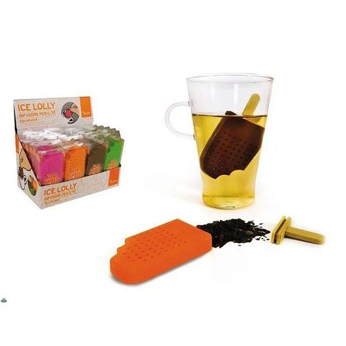 Infusore Del Tè Tisane A Forma Di Ghiacciolo - Ice Jolly Pusher