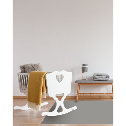 Tapis Vinyle Gris Lisse 120x170cm