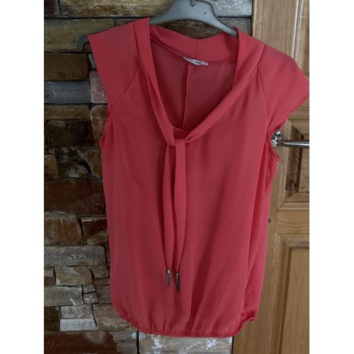 Top Couleur Canele Corail Taille 38 Marque Noha 