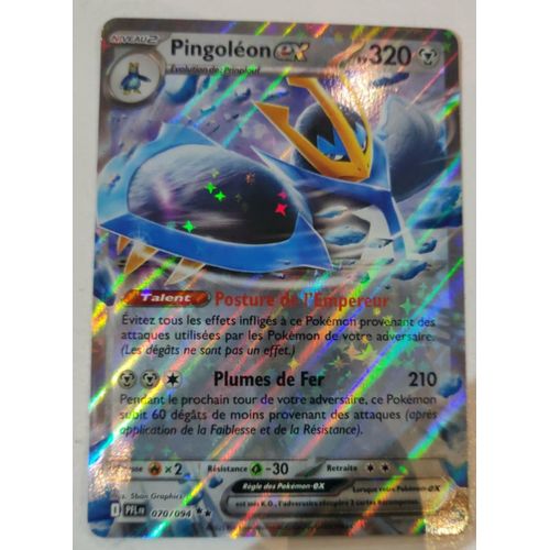 Pokemon Pingoleon Ex 070 / 094 Flammes Fantasmagoriques