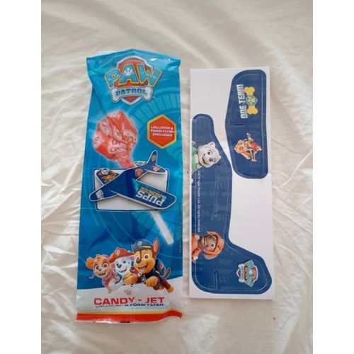 Avion en carton fin Pat Patrouille