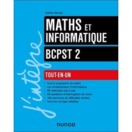 Maths Et Informatique Bcpst 2e Année - Tout-En-Un