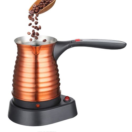 Theiere electrique, cafetiere electrique a percolation, theiere 500 ml, cafetiere grande capacite, bouilloire multifonction