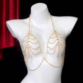 Lingerie Érotique, Chaîne Pour Le Corps Et Bijoux De Corps