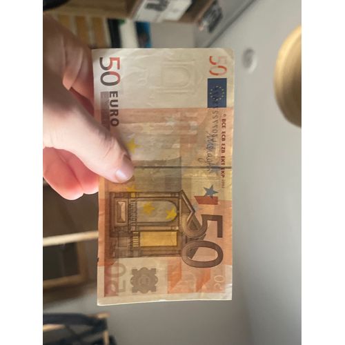 Billet 50€ Vient D’Être Retirer 