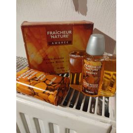 Coffret Parfum Après Rasage Fraîcheur Nature Ambrée Yves Rocher 100 Ml + Savon 100 G 