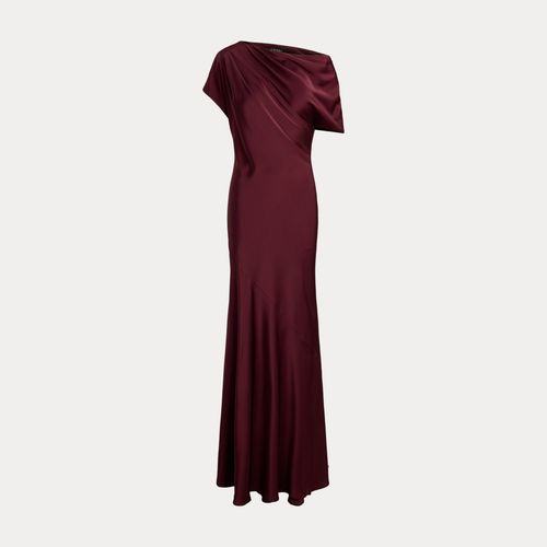 Robe Charmeuse Et Satin Épaules Dégagées