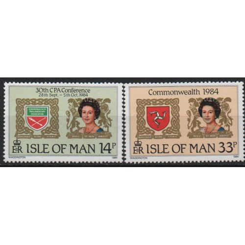Ile De Man Timbres Commonwealth 1984