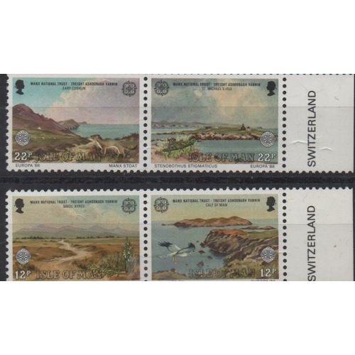 Ile De Man Timbres Europa 1985