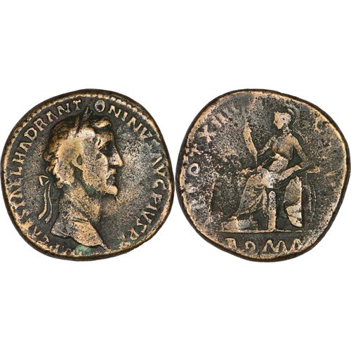 Rome - Sesterce - Antonin Le Pieux - 151 Ad - Rome Assise - Tres Rare R3 - Ric.874(R) - 27-072