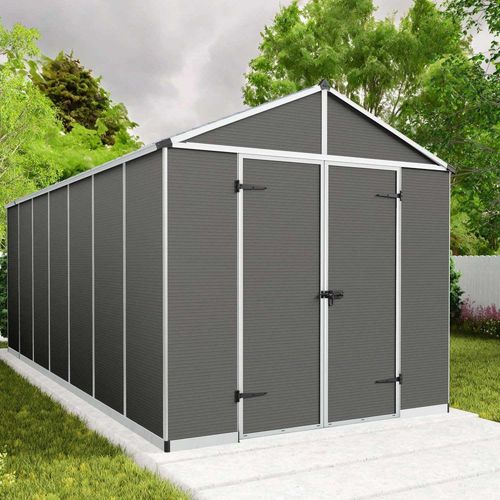 Abri De Jardin En Polycarbonate Et Aluminium Rubicon 12.5m²