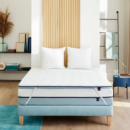 Pack surmatelas 120x190 mémoire de forme et oreiller