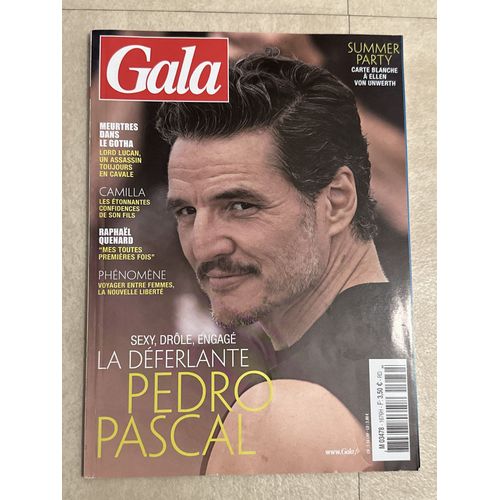 Gala - Magazine N°1676 - Pedro Pascal