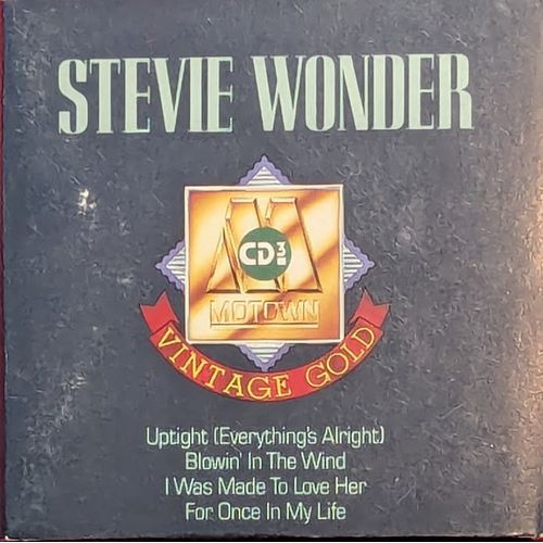 Motown Vintage Gold : Uptight (Everything'S Alright) [3" Cd-Single 4 Tracks]