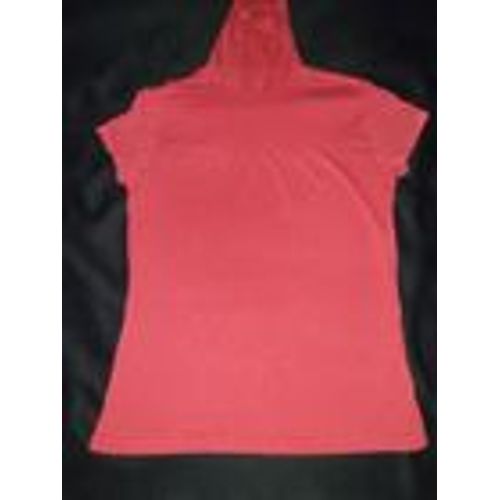 Sous Pull Corail Manches Courtes