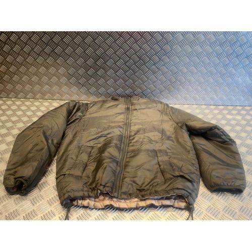 Veste Doudoune Thermique Grand Froid Réversible Mil-Tec Vert Ou Marron Taille M