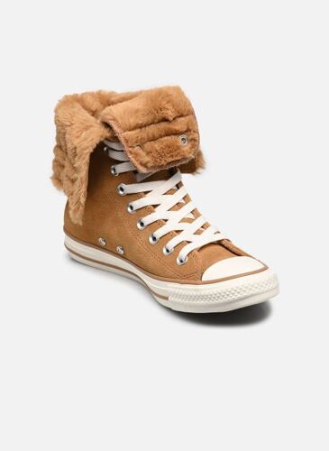 Chaussures Baskets Converse Chuck Taylor All Star Foldsover Xshi Faux Fur Pour