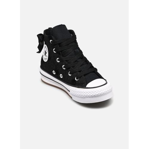 Chaussures Baskets Converse Chuck Taylor All Star Lift Bow Platform Hi C Pour Enfant