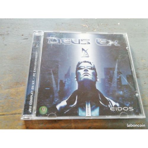 Jeu deus ex pc cd-rom fr