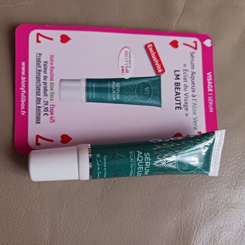 Sérum Aqueux Aloé Vera Lm Beauté 