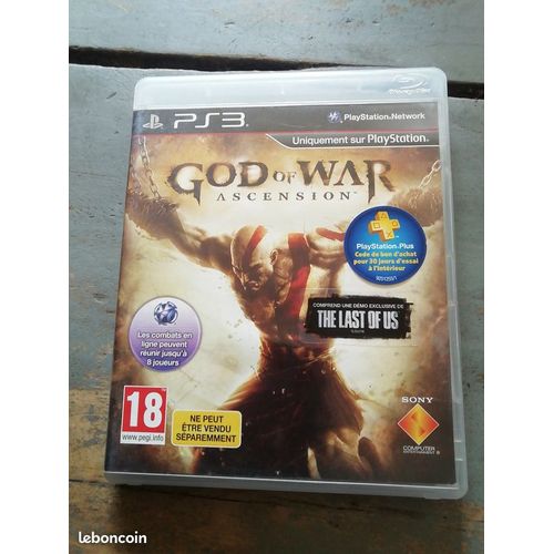 Jeu god of war ascension ps3 complet pal fr