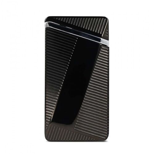 Briquet Double Arc Rechargeable Usb Compact Noir