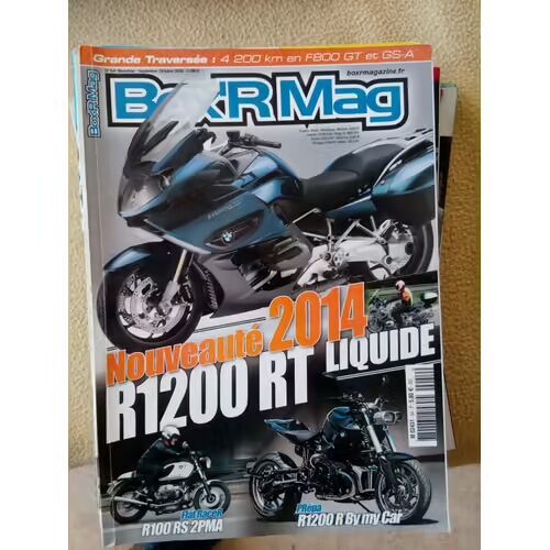 Boxrmag 54 De 2013 Bmw R1200rt Lc,F800gsa,F800gt,R100rs/1 2pma,R32,F800gs Touratech,R1200r