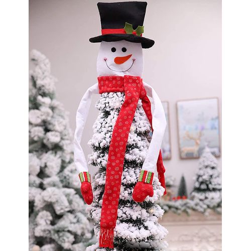 Décoration Noël Bonhomme De Neige Moufles/Écharpe - Style Hiver