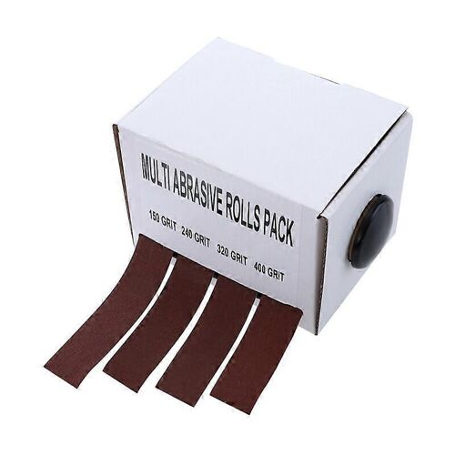 Rouleau Papier de Verre Multi-grains - 150-400 25mm